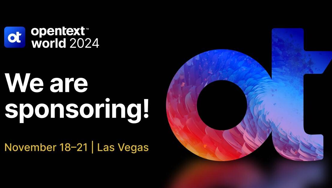 Join Mediawide at OpenText World 2024 in Las Vegas